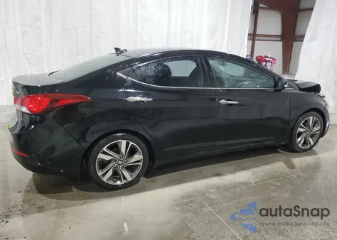 2016 Hyundai Elantra Se z USA, uszkodzony, nr VIN KMHDH4AE1GU479314